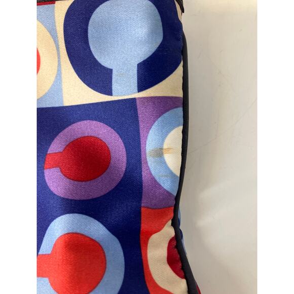 COACH 42178 LARGE COACH MULTI COLOR SIGNATURE NYLON WRISTLET - Picture 12 of 16